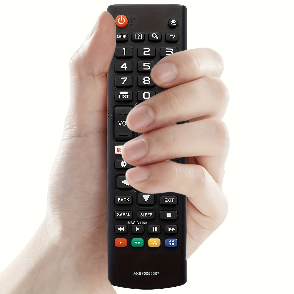 Compatible with all LG Smart TVs, this universal remote works with all LG TV models.