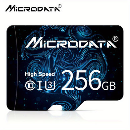 New micro TF SD cards with 32GB SDHC Class 10 for fast storage, also in 64GB, 128GB, and 256GB U3 SDXC mini flash drives for smartphones with an SD adapter.