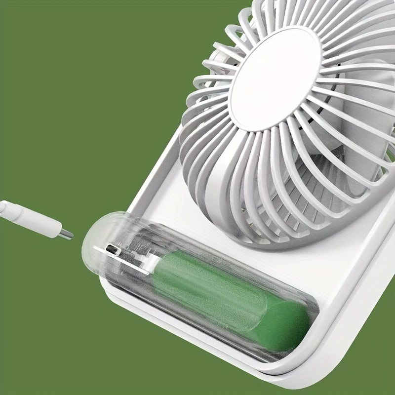 Оставайтесь стильными иcool этим летом с 2024 Ultra-Slim Portable USB Desktop Fan! Этот перезаряжаемый вентилятор обеспечивает мощное охлаждение и идеально подходит для женской моды.