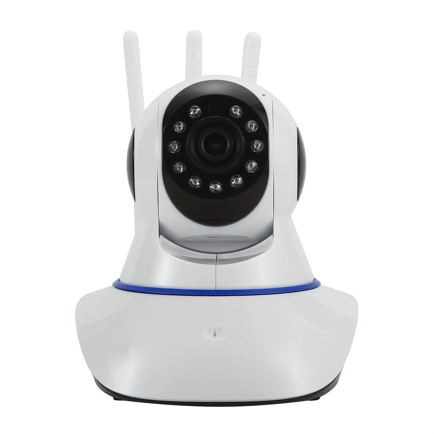 The YIIYRY Wireless Home Security Camera offers Full HD 1080p surveillance with infrared night vision, motion detection, and 2-way audio. It is WiFi-enabled and smartphone compatible, powered by USB. This camera is ideal for both home and office use and