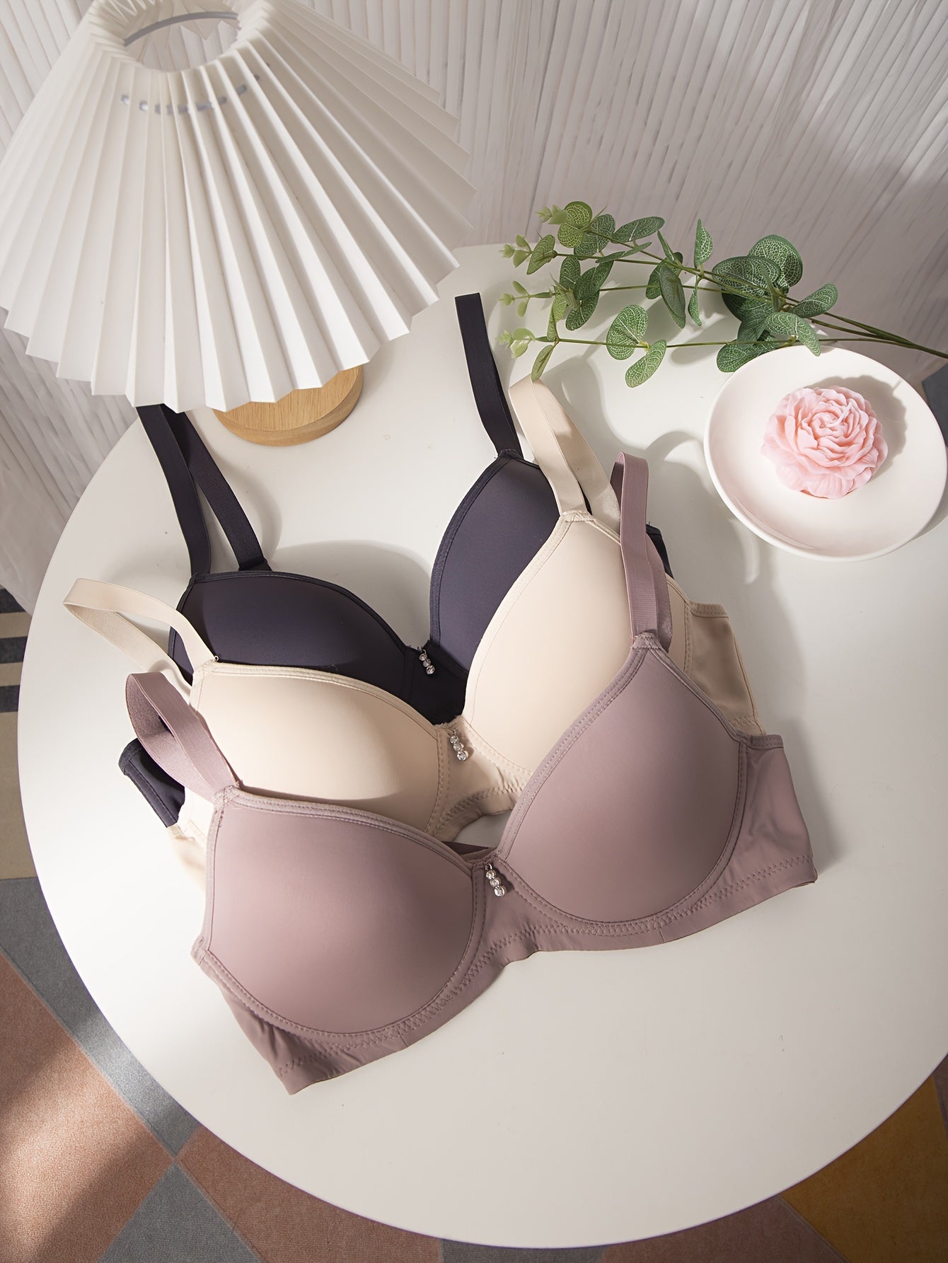 Three everyday bras