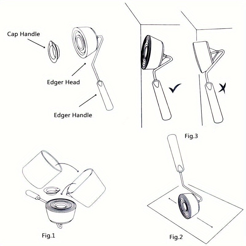 Set includes professional paint roller brush set with various tools for wall and ceiling painting.