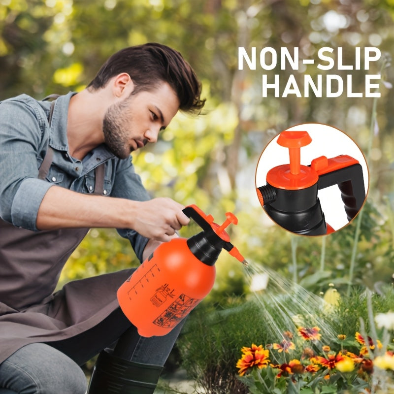 1 Set of 2L/3L Large Capacity Hand Press Water Sprayer - Adjustable with Air Compressed Pump for Gardening and Household Use.