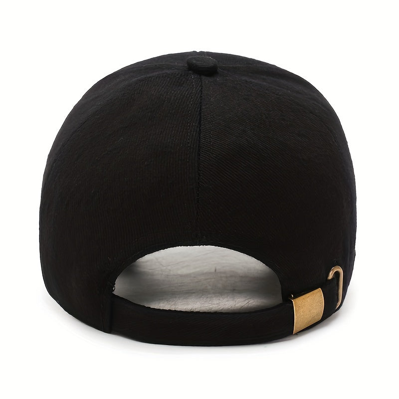 Christmas Gift: Low Profile Solid Color Baseball Cap for Men and Women, featuring a Classic Dad Hat Design