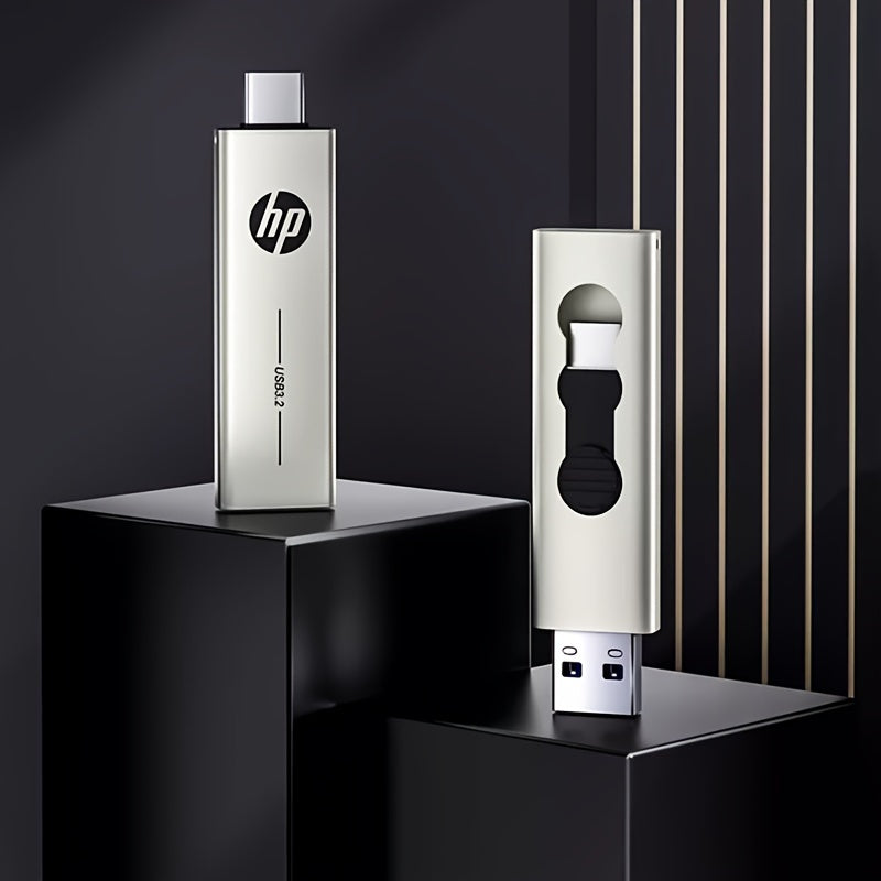 HP USB Type C Flash Drive with 64GB/128GB/256GB capacity, high speed, and real capacity for OTG devices.