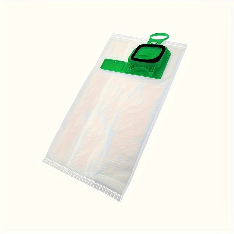 Large capacity 7-pack of high-efficiency dust bags designed for VK150/FP140/FP150 vacuum cleaners. These bags offer superior filtration, come with a plastic floor attachment, and are compatible with a variety of vacuum cleaner and floor care accessories.