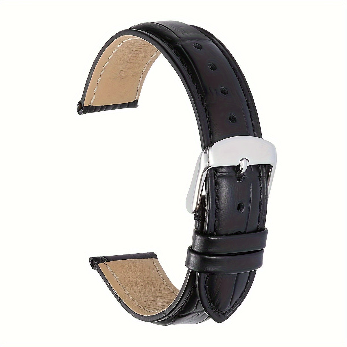 High-Quality Cowhide Straps in Various Sizes with Stainless Steel Buckle Bracelet, Perfect Gift Option for Both Men and Women