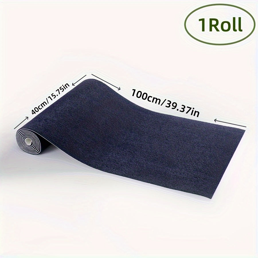 Self-Adhesive Carpet Rolls: Available in 5 sizes for DIY use in homes, commercial spaces, bathrooms, doors, stairs, and for pets - 5mm thickness.