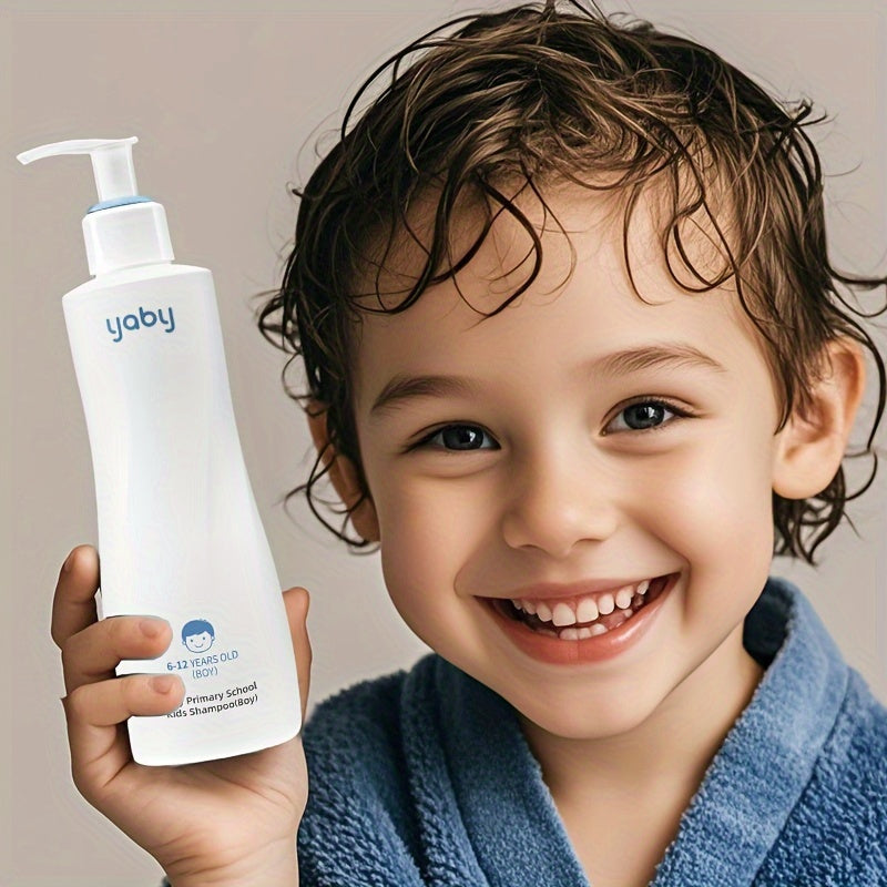 Yaby Primary School Kids Shampoo - Designed for boys aged 6-12, this scalp care shampoo is perfect for dry and delicate hair. With a 250ml/8.454fl.oz bottle, this kids scalp cleaner is ideal for daily use and gift giving. Made in Korea.