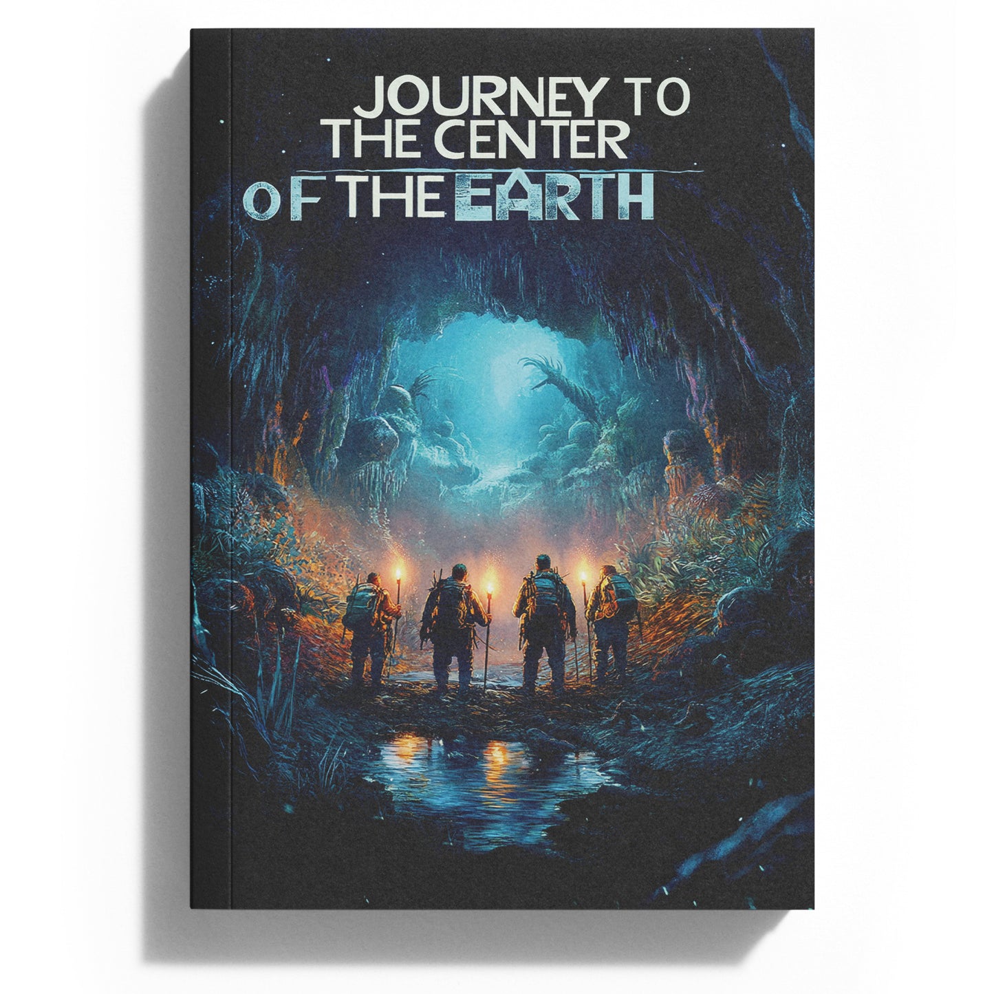 1pc Journey to the Center of the Earth - English Edition by Jules Verne, Published by ZHIDIAN INTERNATIONAL (USA) LLC, 05/01/2024