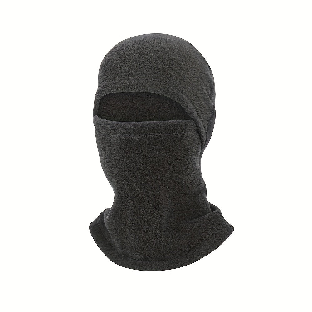 Stay warm and stylish with the 1pc Thermal Mask Multi-functional Windproof Ski Hat. Made with Polar Fleece, this sports warm hood is the perfect choice for gifts.