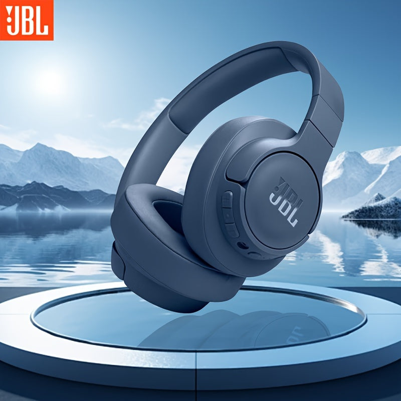 JBL TUNE770NC Wireless Noise Canceling Headphones with built-in microphone for gaming, sports, running, outdoor activities, and studying.