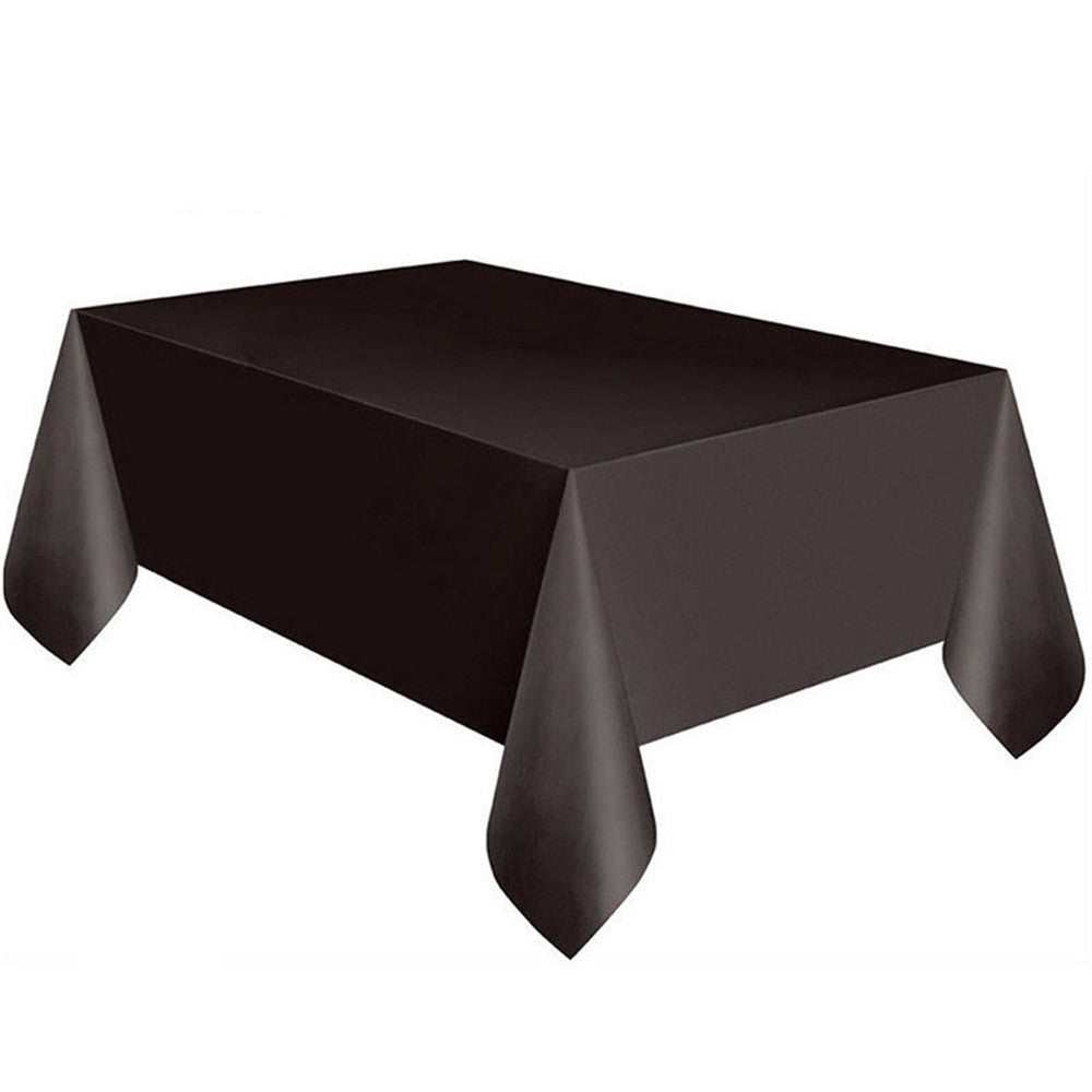 Plastic rectangular tablecloth covers