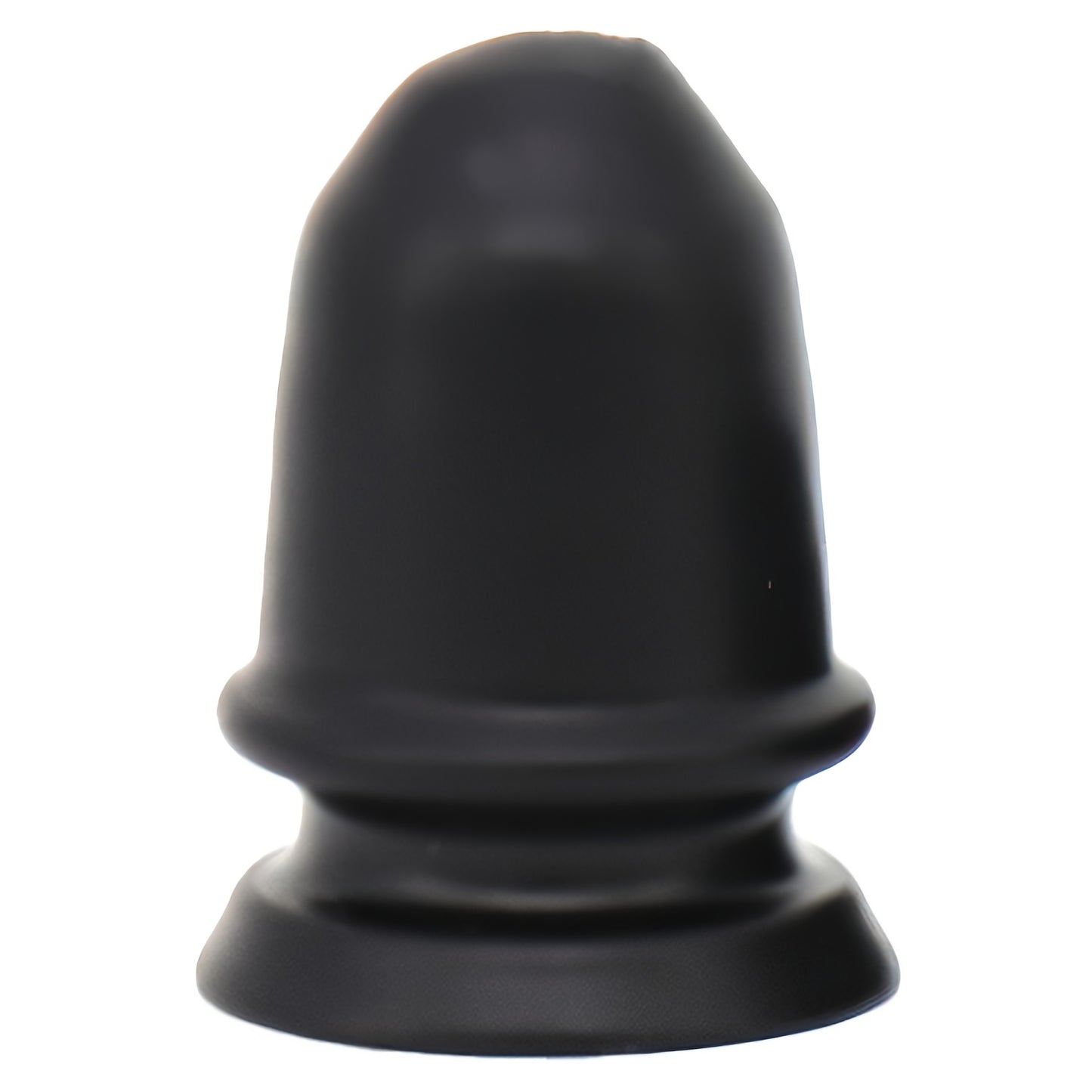 Elegant solid metal lamp finial cap with 1/4" thread for stylish and secure lamp shade attachment. Smooth polished finish and easy screw-on installation.