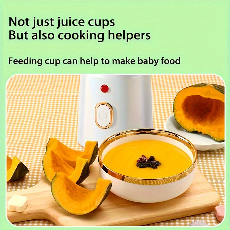 The perfect juicer cup for students, with optional double cup and portable rechargeable design, ideal for home, dormitory, travel, and outdoor use. This multi-functional juicer cup is USB charging and powered by a lithium battery, making it versatile and