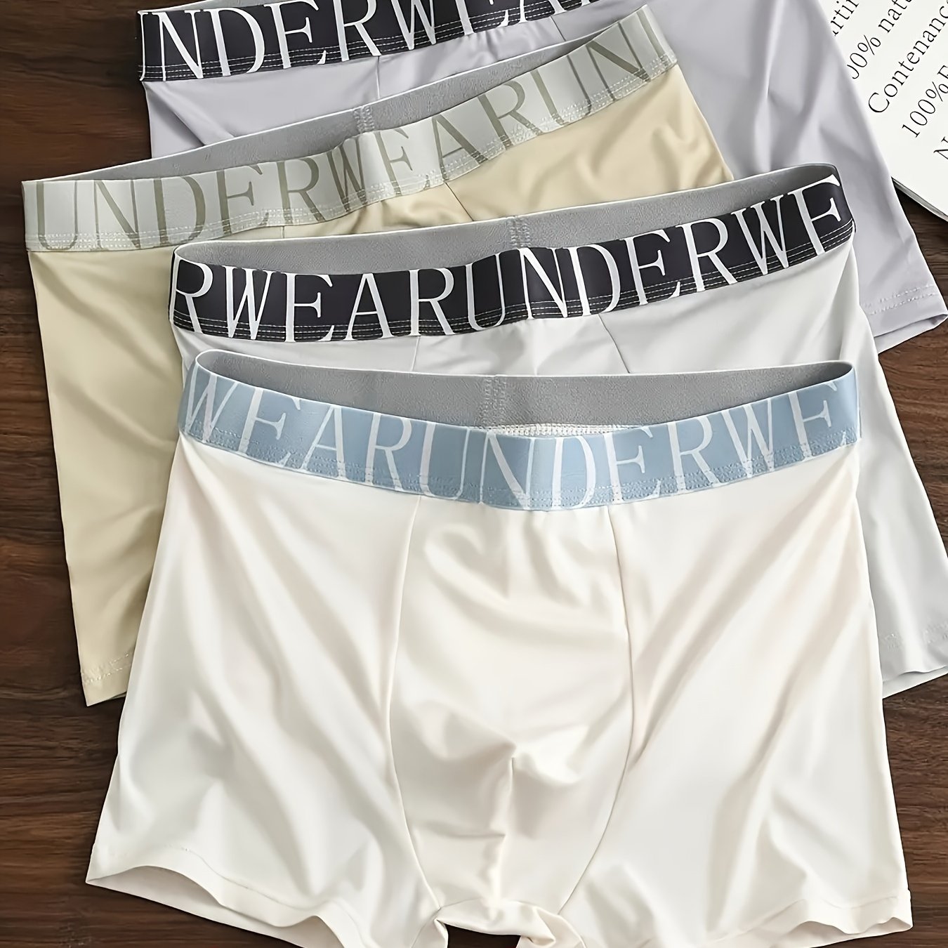 Trendy and comfortable Hong Kong Wind Men's Boxer Underwear for boys and teenagers suitable for all seasons.