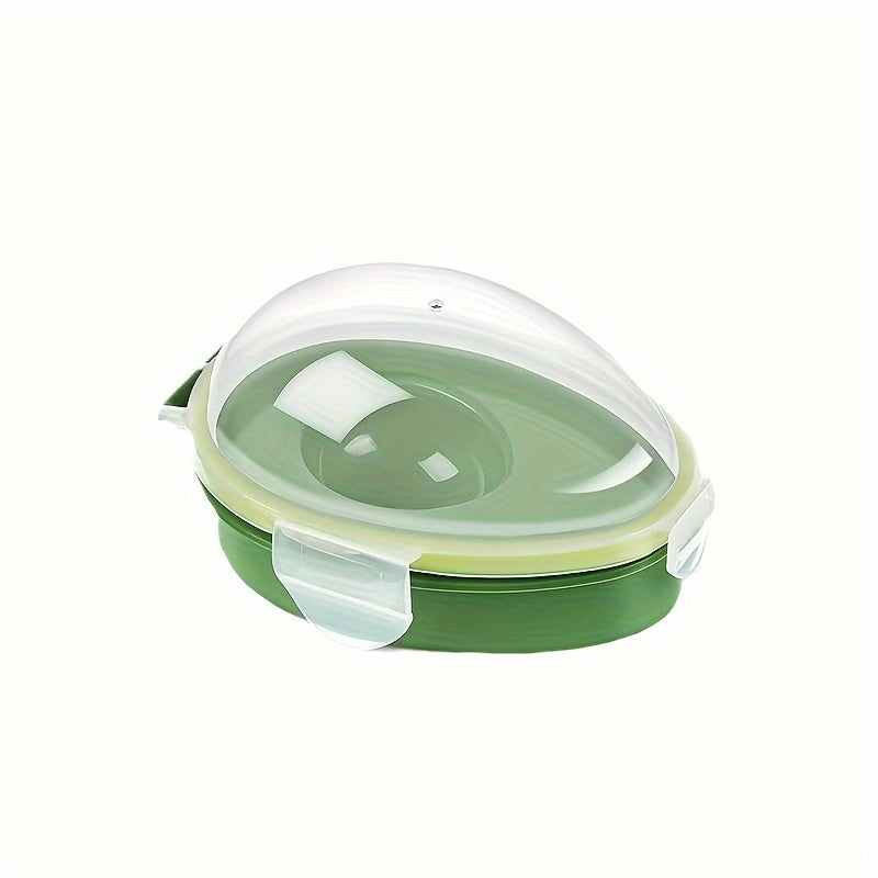 Keep your avocados fresh for days with the reusable Avocado Keeper. This storage container is designed to keep avocados fresh in the refrigerator, ensuring they stay ripe and ready for whenever you need them. The individual avocado saver holder organizer