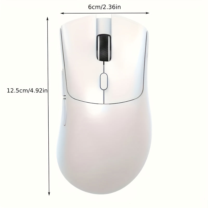 Attack Shark X11 is a lightweight wireless gaming mouse with RGB charging base, Tri-mode 2.4G/USB-C wired/BT, 22K DPI, PAW3311 Optical Sensor, HUYU Switch, 5 programmable buttons. Suitable