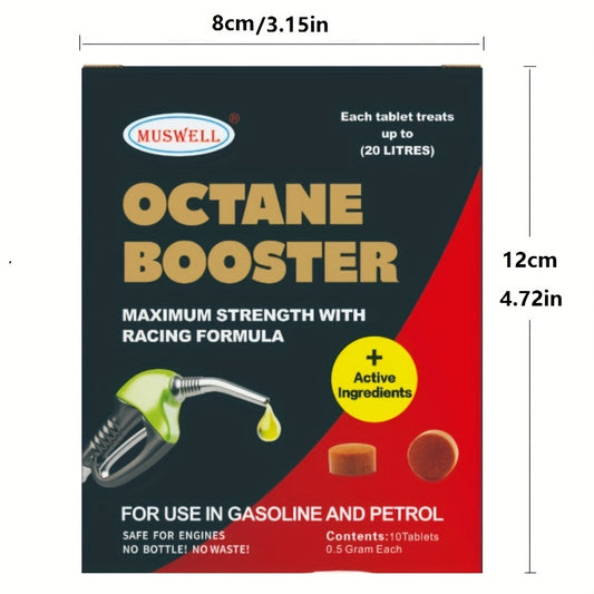 Maximize strength, power, and acceleration while removing knocks and hesitations with Octane Booster for petrol. Improve fuel economy and save with just one pack treating 200 litres of fuel.