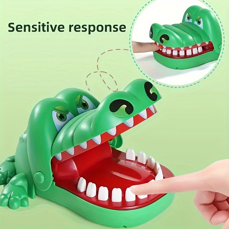 2025 Big Crocodile Dentist Game: Funny, durable plastic toy for party fun and gift-giving