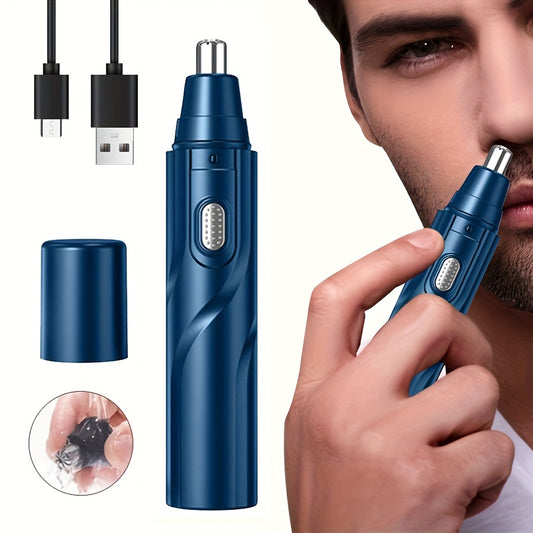 GERTZY Rechargeable Ear and Nose Hair Trimmer with USB Charging, Lithium Battery, Portable Design for Men and Women.