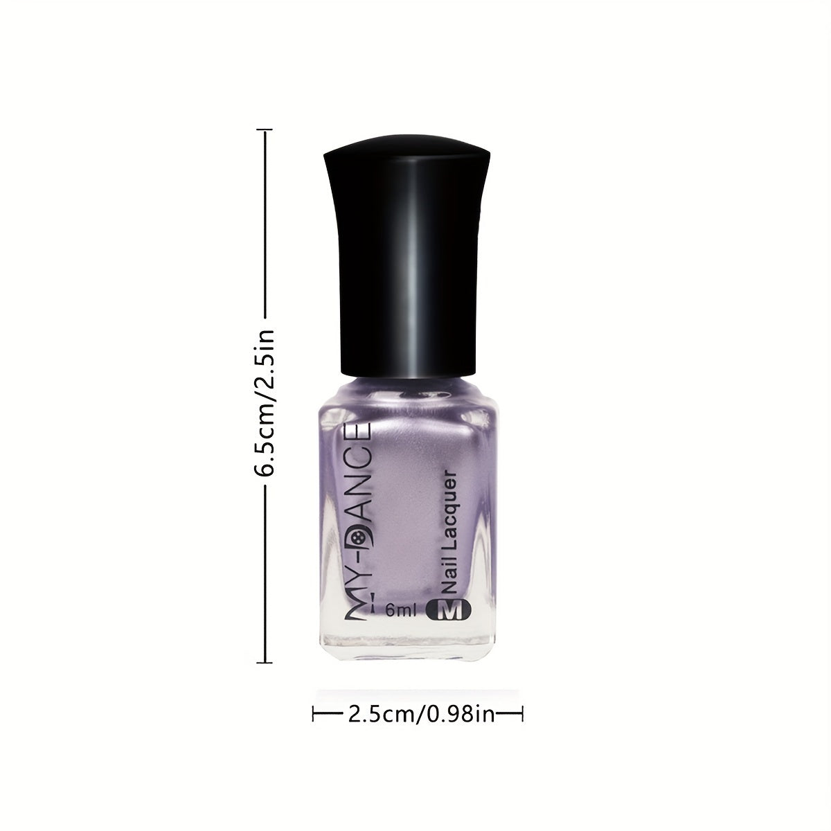 Fast-drying, metallic shine mirror nail polish for women- Long-lasting, hypoallergenic formula.