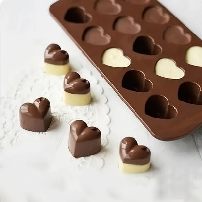 '- Get creative with our 3D Heart Shaped Chocolate Mold, perfect for DIY cake decorating and baking
- Made from high-quality silicone, this mold is also great for making jelly and candy
- A versatile kitchen gadget that will add a touch of love to your