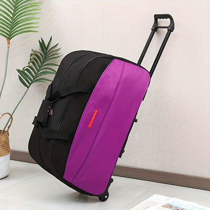 Hehaijiang Fashion Design Travel Bag, Lightweight Trolley Bag, Large Capacity Luggage Soft Bag.