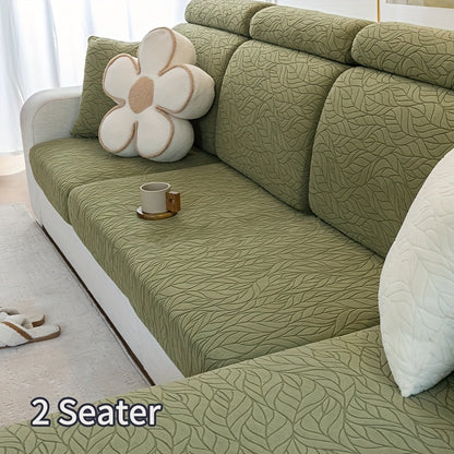 Jacquard stretch stain-resistant sofa slipcover, universal fit for all seasons, nonslip couch cover for home decor.