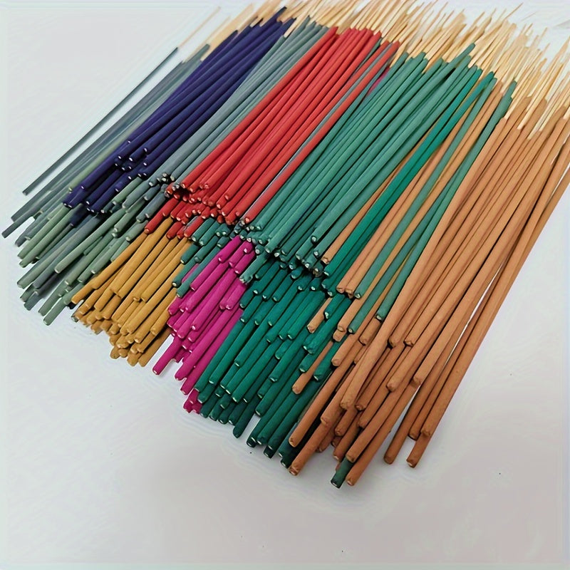 30-Pack Scented Incense Sticks for Meditation, Aromatherapy, and Home Purification. Bamboo sticks, no feathers, ideal gift for holidays.