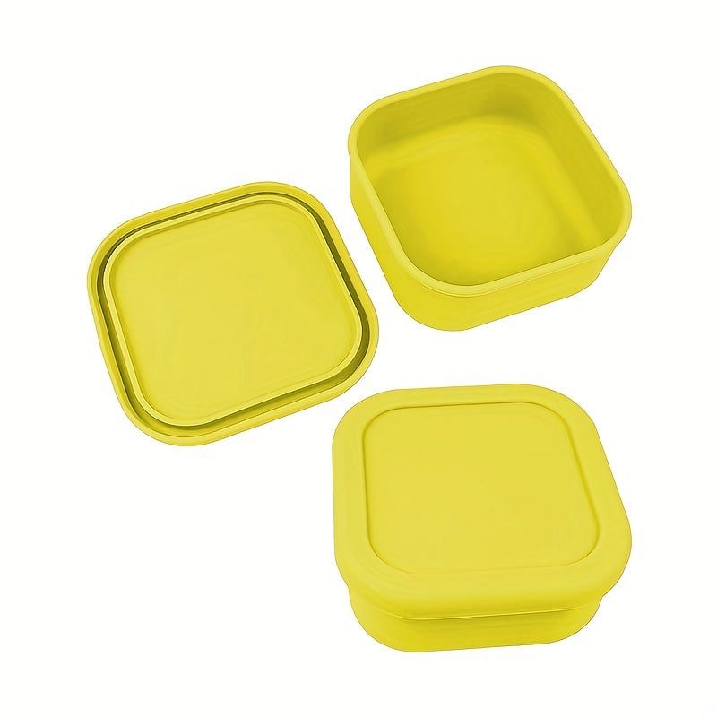 Get yourself a handy 1pc Silicone Storage Box that doubles as a Crisper Box and Portable Lunch Box, perfect for teenagers and working professionals at school, the canteen, or back-to-school. Ideal for use in the classroom, at college, for school