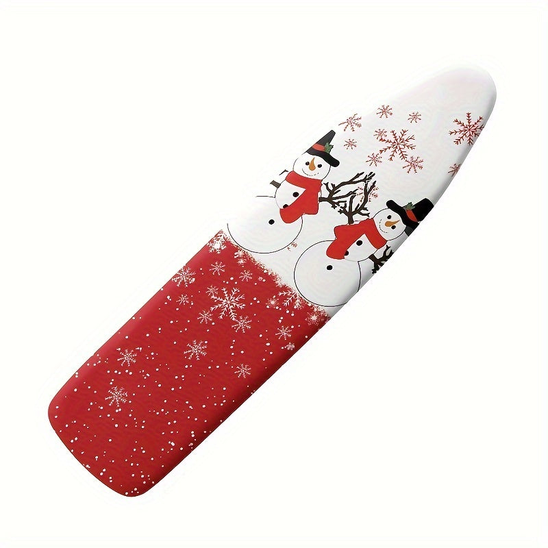 Get into the holiday spirit with our Christmas-themed ironing board covers! These padded covers feature an elastic edge for a secure fit, are heat reflective and stain resistant. Fits standard ironing boards measuring 132.08-139.7 cm.