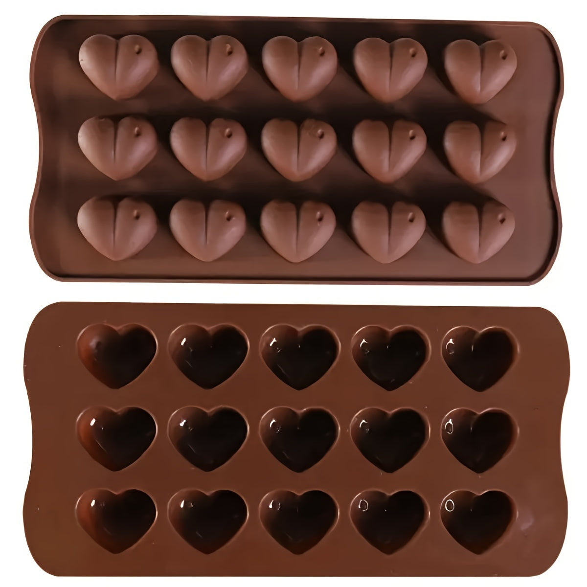 '- Get creative with our 3D Heart Shaped Chocolate Mold, perfect for DIY cake decorating and baking
- Made from high-quality silicone, this mold is also great for making jelly and candy
- A versatile kitchen gadget that will add a touch of love to your