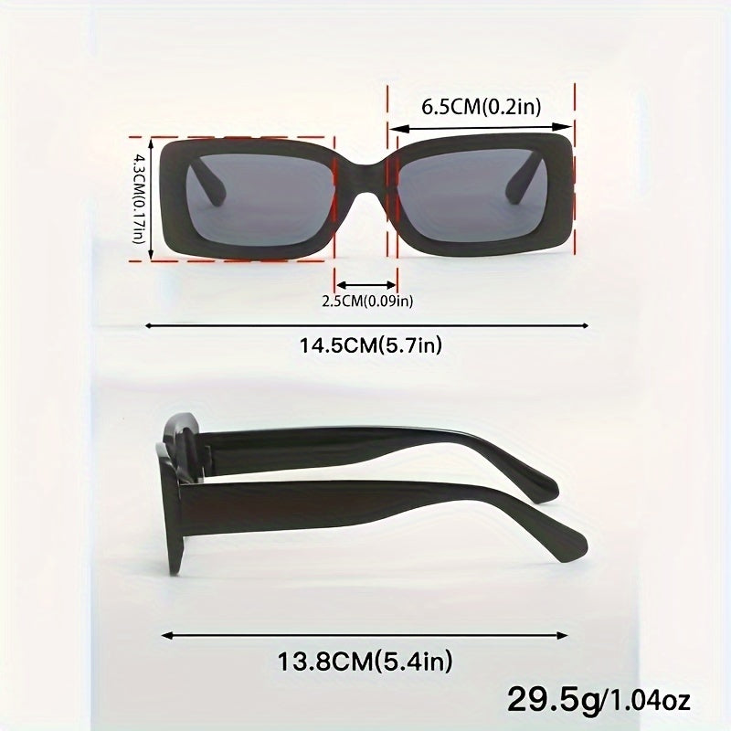 4 black cat eye fashion glasses for women with durable PC frames, perfect for casual attire.