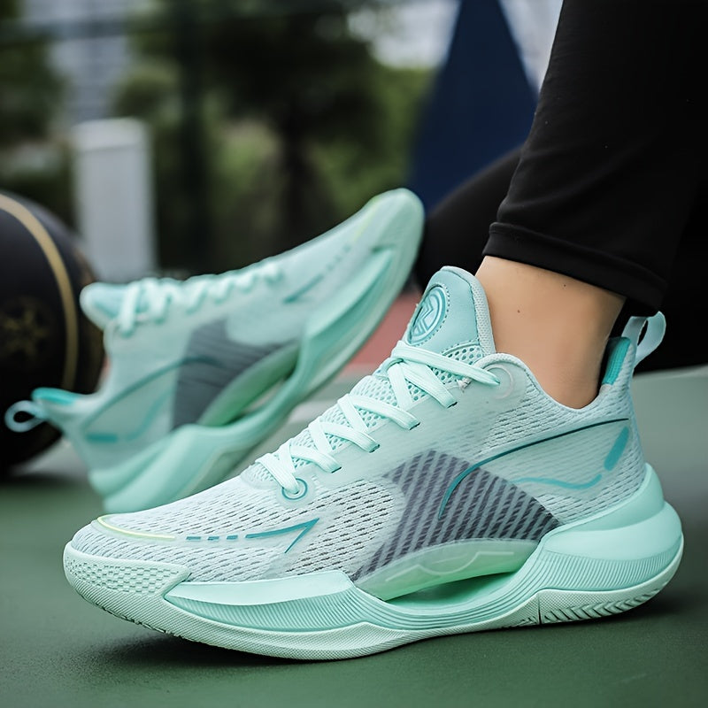 Breathable, non-slip basketball shoes with superior grip and flexibility for year-round performance.