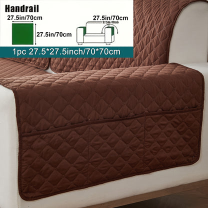 Anti-slip sofa cushion protective pad suitable for all types of sofas, machine washable.