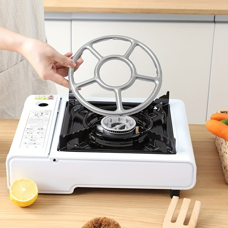 Kitchen Accessory: Durable Stainless Steel Gas Stove Frame with Non-Slip Feet Ensures Safe Cooking