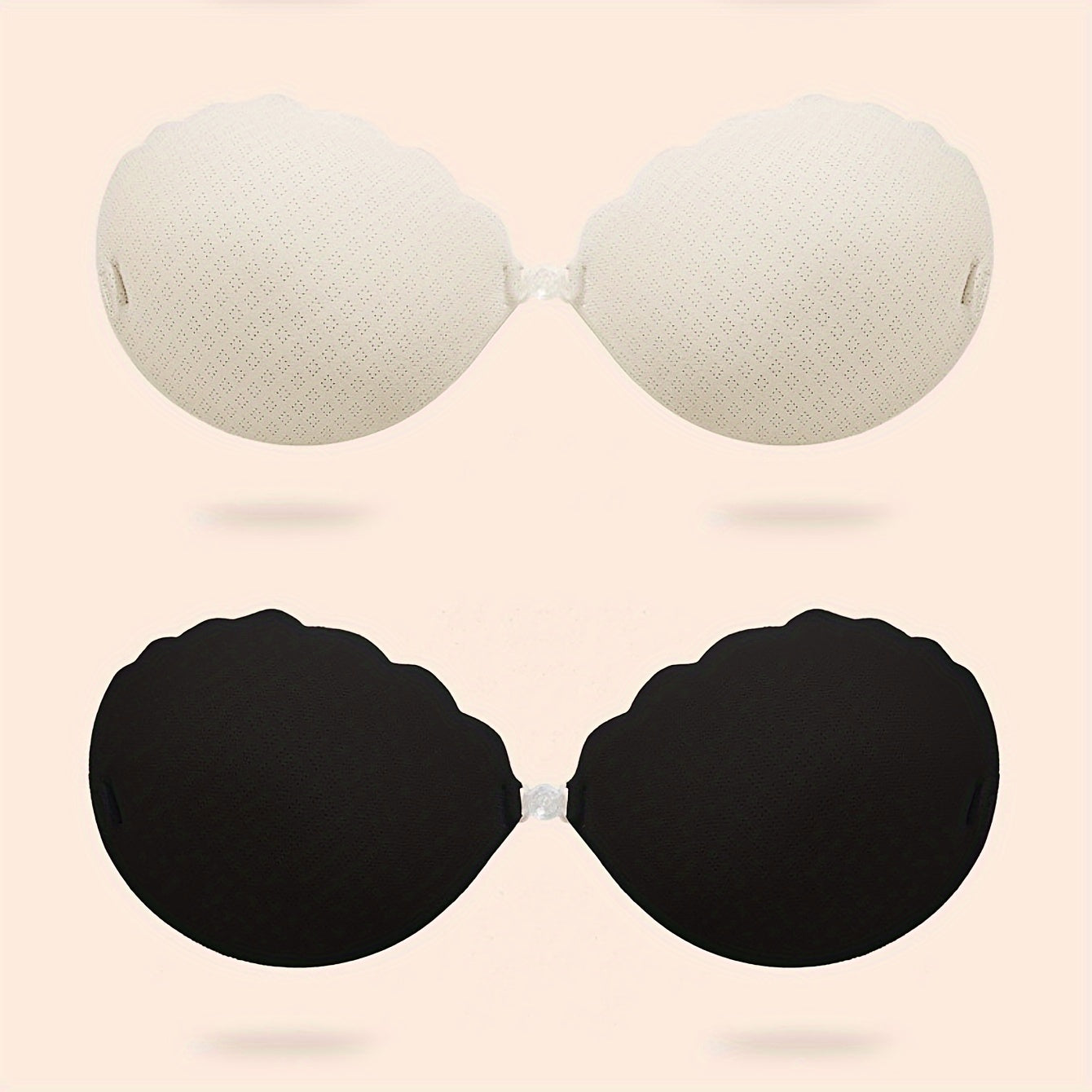 1pc Invisible Stick-On Lift Bra for Women, Strapless & Seamless Silicone Adhesive Push Up.