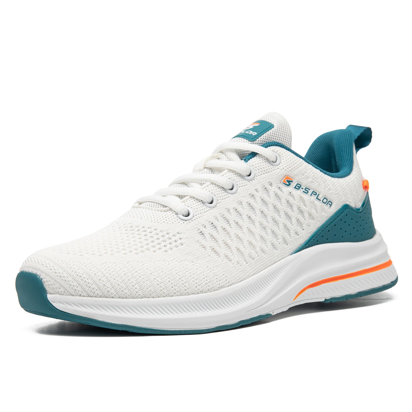 Men's lightweight mesh running shoes for gym, jogging, and tennis with breathable design and comfortable cushioning.