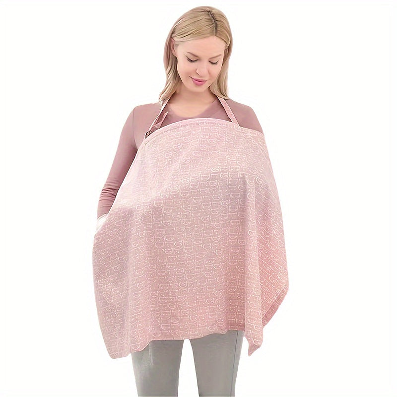 Lightweight Sun Protection Cape - Versatile Outdoor Nursing Cover for Kids and Youngsters, with Breathable Fabric