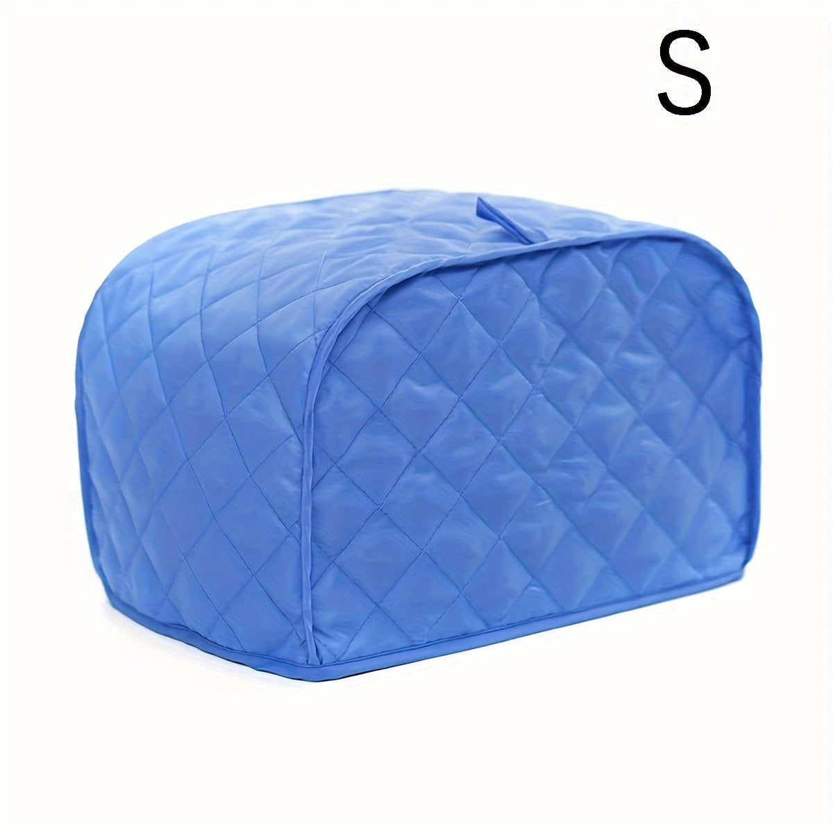 Protect your toaster with this polyester fabric quilted cover designed for 2 and 4 slice toasters. Keep your kitchen appliances dust-free and fingerprint-free with this universal size cover that fits most standard toasters, microwave ovens, and other