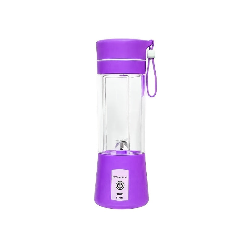 Versatile Portable Blender with Dual Cups, USB Rechargeable Lithium Battery, 2000mAh Capacity. Made of Durable Plastic, Perfect for Making Smoothies, Shakes, and Juices. Great for Students and Home Kitchens. Ideal for Mixing Vegetables, Water, and Meat