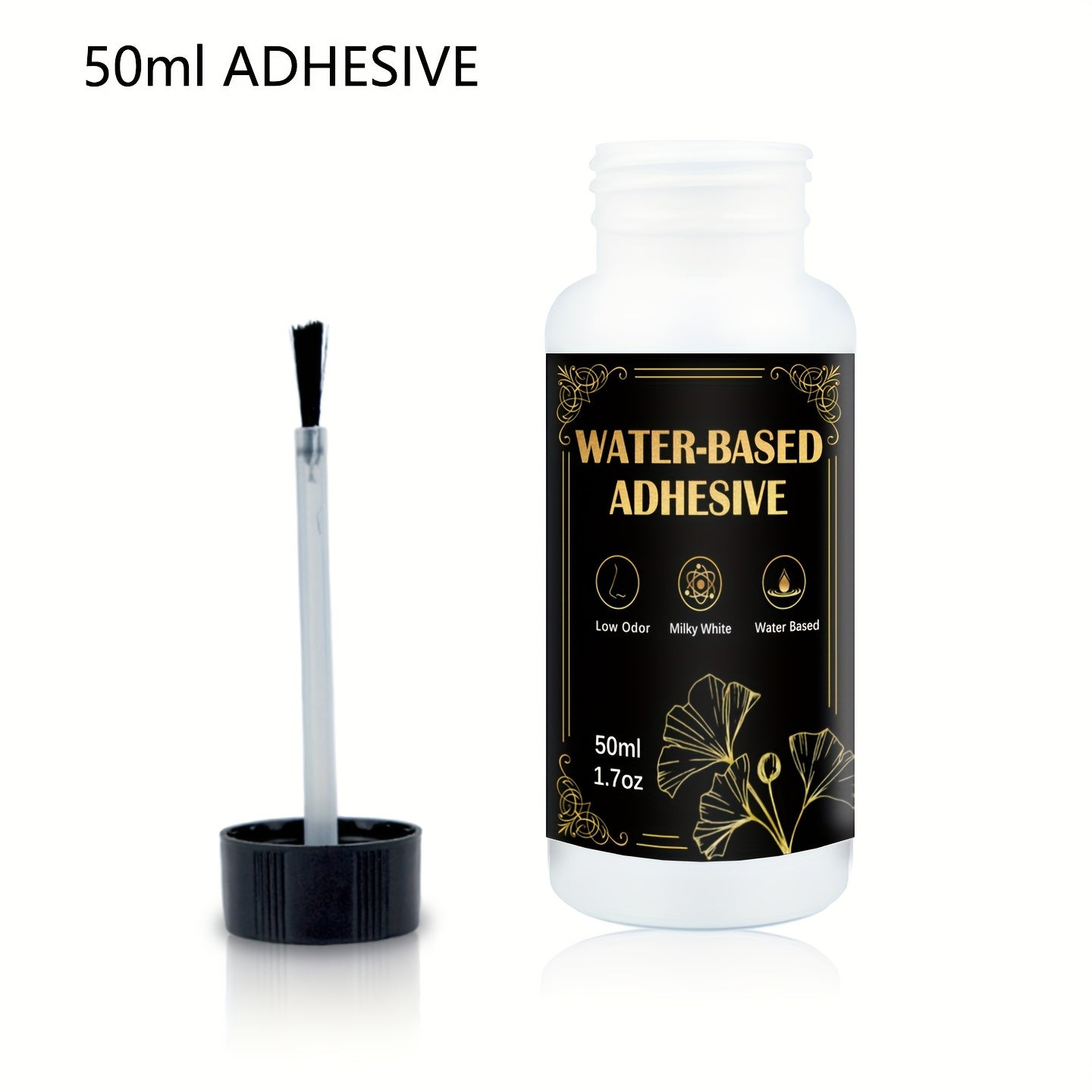 Golden Leaf Kit, water-based adhesive and varnish suitable for DIY crafts, painting, and artwork.