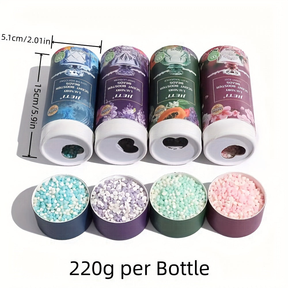 Luxurious scented laundry beads soften, freshen fabrics, gently clean, and come in 4 scents. Ideal for home and dorm use.