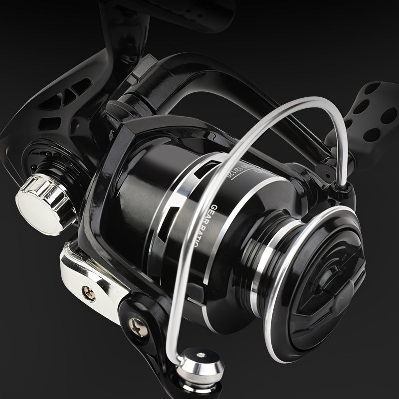 BILLINGS AC 1000-7000 Series Spinning Fishing Reel with 5.2:1Gear Ratio, 9.98KG Max Drag, Metal Rocker, Smooth Casting, Ultra-Durable, and Compatible with Saltwater and Freshwater - Ideal