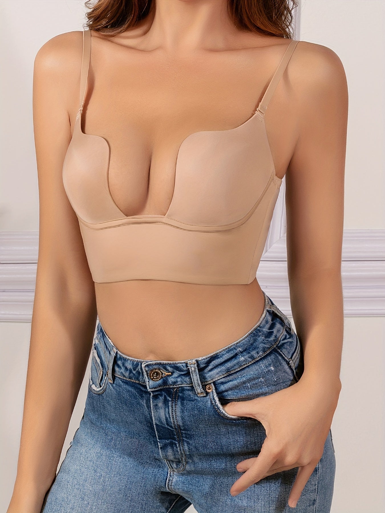 Scoop bra, push up t-shirt bra for women's lingerie & underwear.