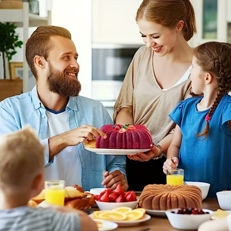 One Flower Rectangle Cake Pan (27.79cmx16.38cm) made of silicone for baking, a versatile tool for your kitchen. Perfect for baking cakes in the oven, this pan is a must-have for any home baker.