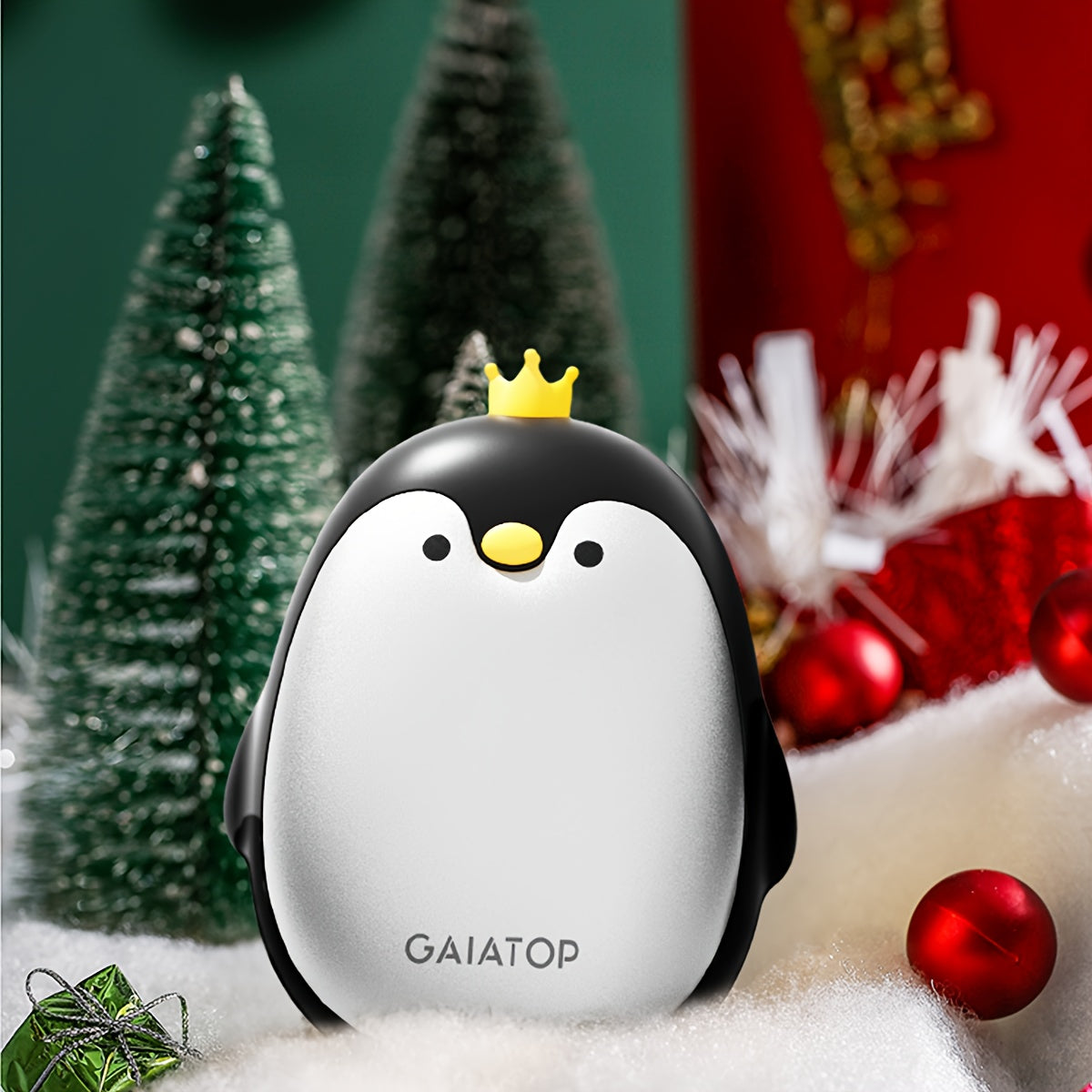 Get your hands on the 2-Pack of GAIATOP Penguin Hand Warmers! These compact USB rechargeable 5W mini hand warmers come with a powerful 3600mAh lithium battery for quick charging and long-lasting warmth in cold outdoor weather. They also make the perfect