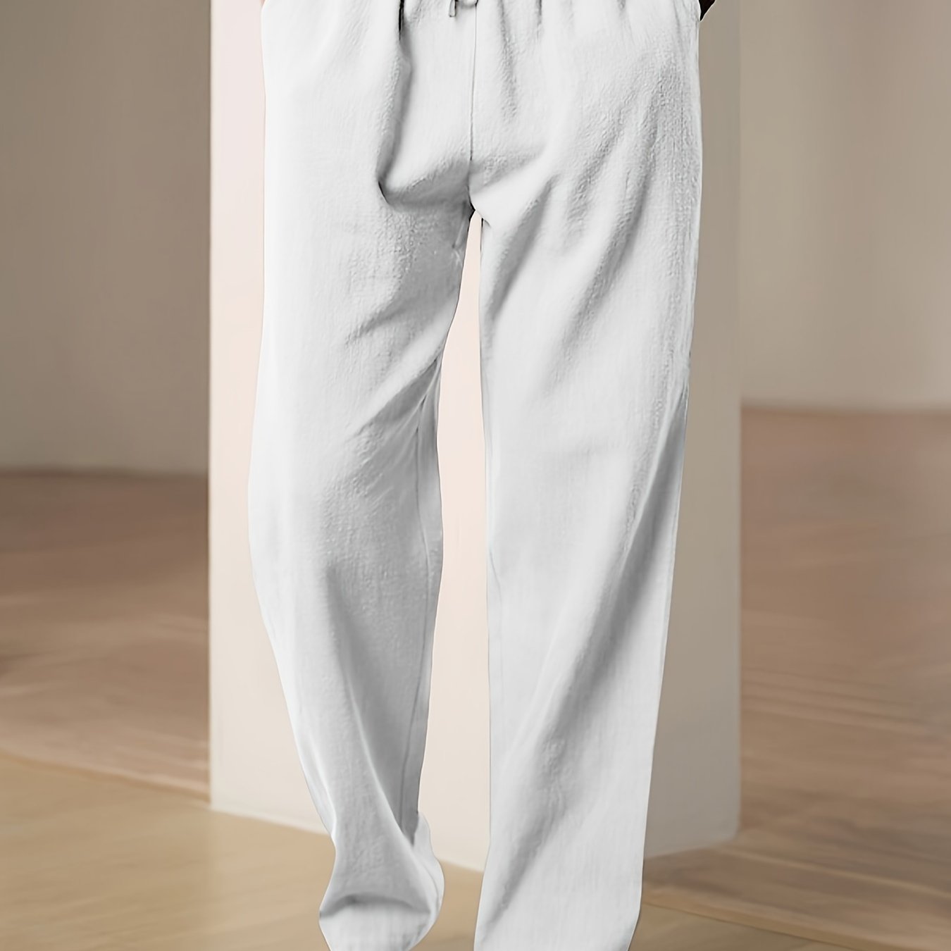 Men's hip-hop casual sports pants with a simple and fashionable Chinese style, perfect for spring, summer, and autumn.