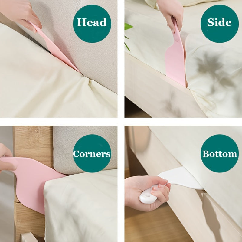 Tool for Tucking Bed Sheets: Mattress Lifter, Home Storage Solution, Bedding Additions, Plastic Cover included, Hand Wash recommended